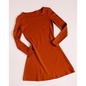 American Apparel Fit and Flare dress EUC